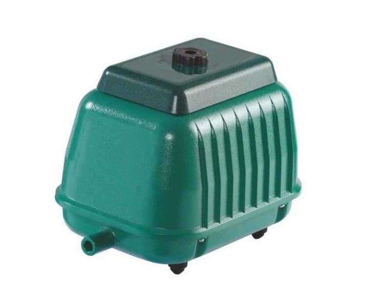 Diaphragm blower for aquaculture and aquariums