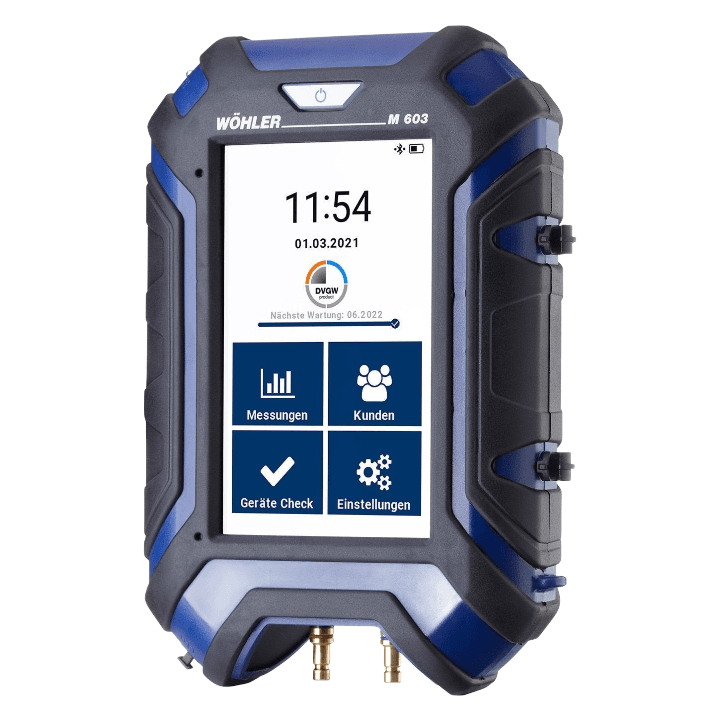 Wöhler M 603 Leakage Tester, pipework pressure tester