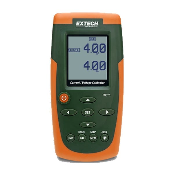 Extech PRC15 Current and Voltage Calibrator Meter for process control instrumentation