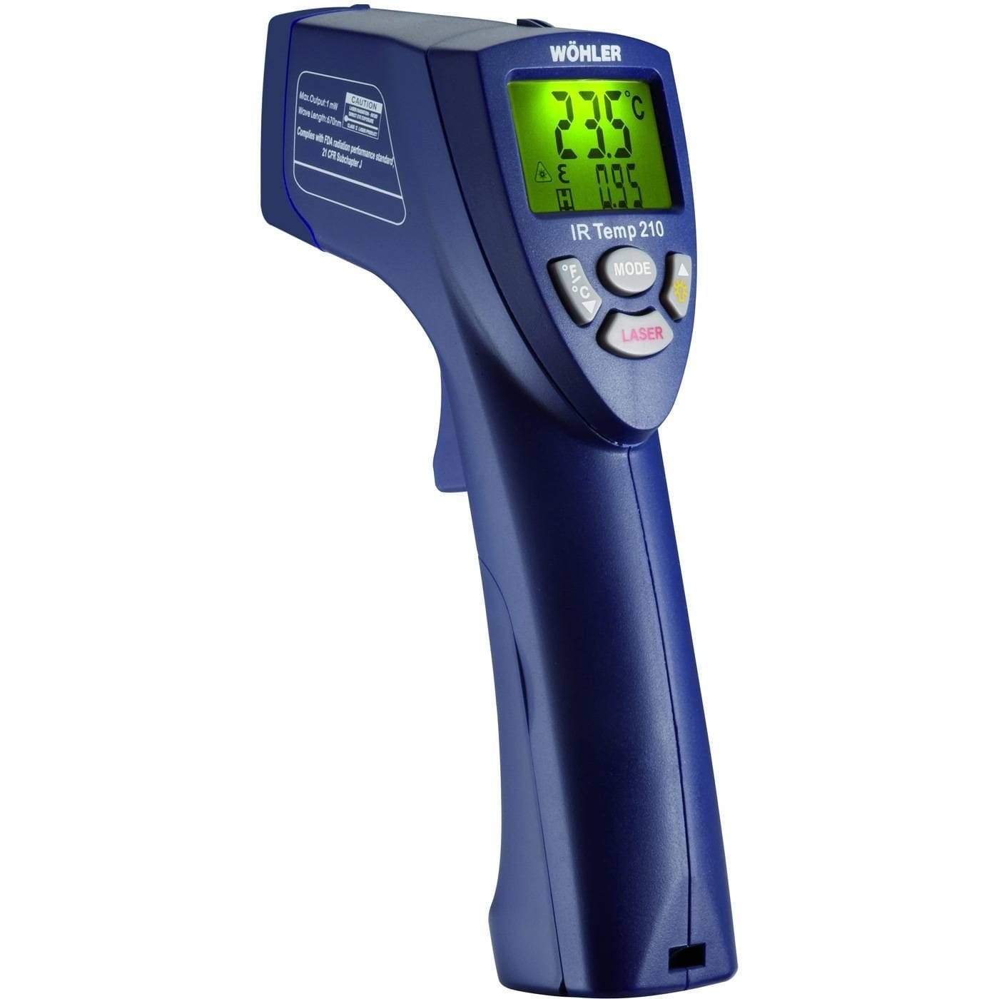 Wöhler IR Temp 210 Infrared Thermometer, infrared thermometer