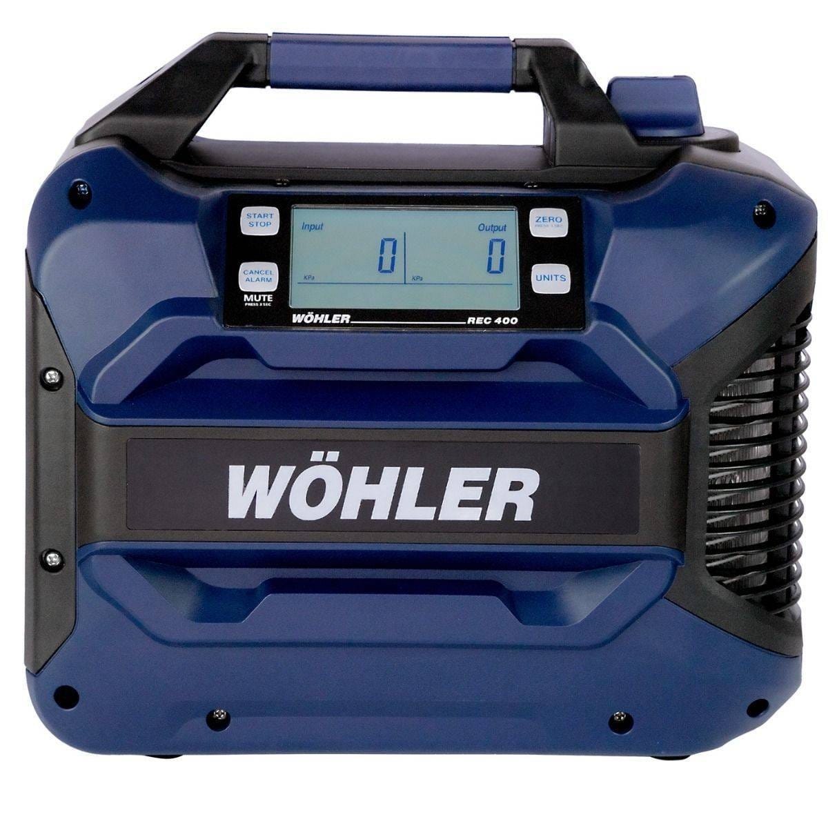 Wöhler REC 400 Recovery Machine, refrigerant recovery machine