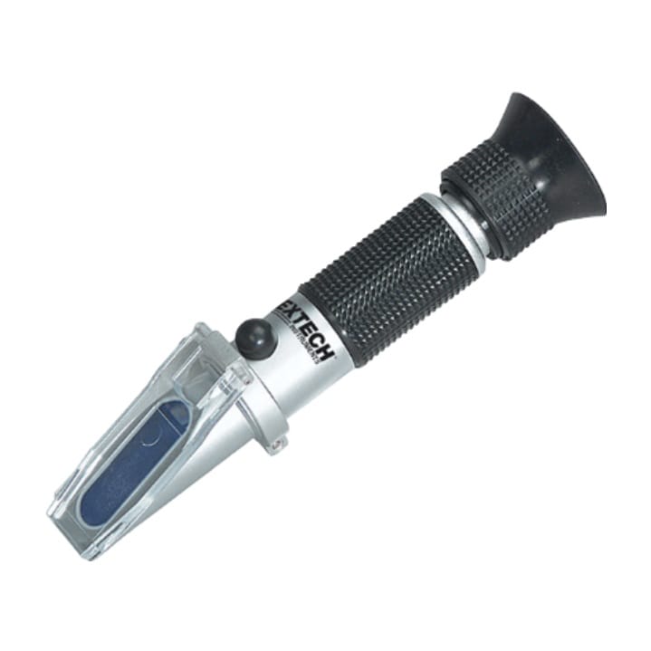 Extech RF41 portable battery coolant and glycol refractometer with Celsius scale