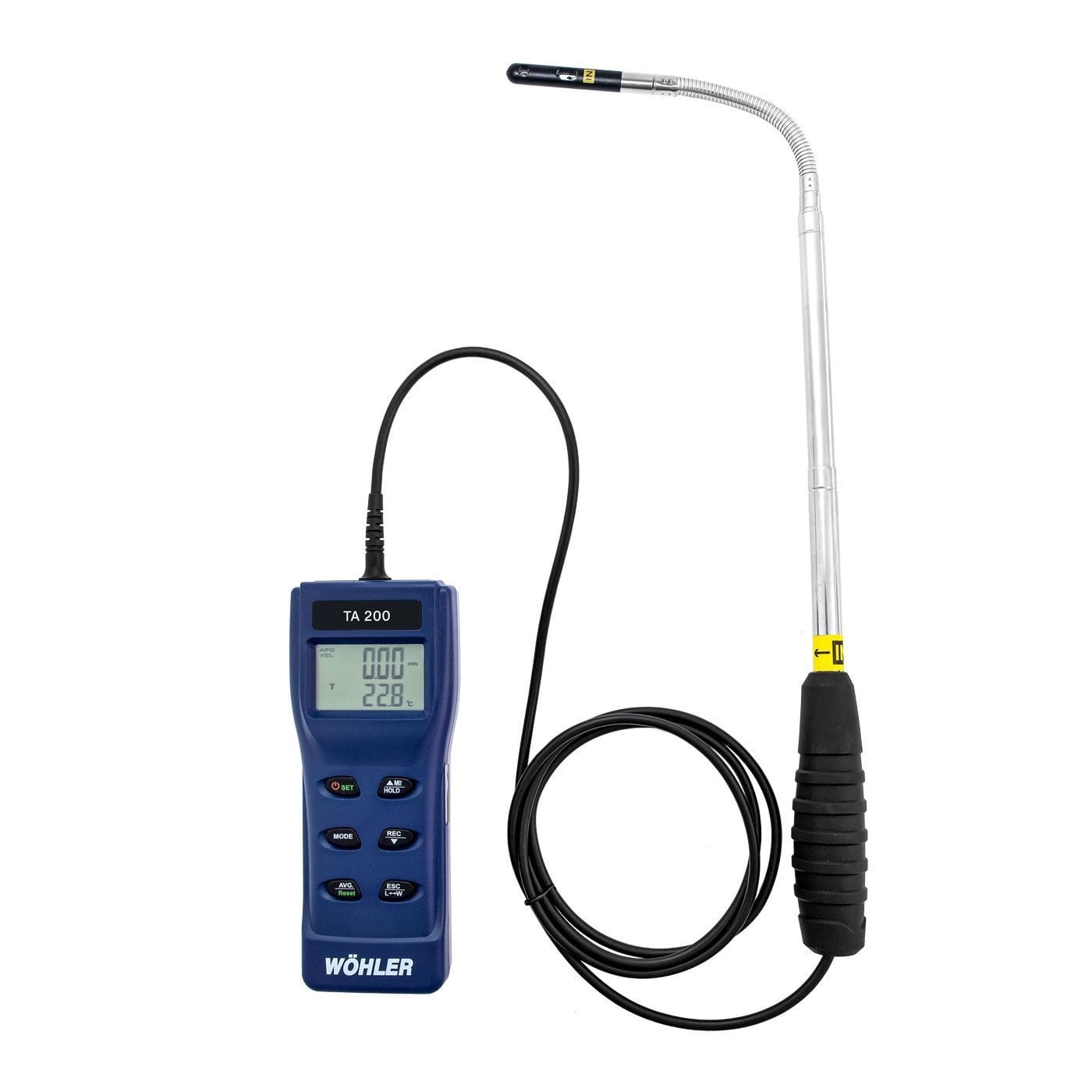 Wöhler TA 200 Hot Wire Anemometer, hot wire anemometer