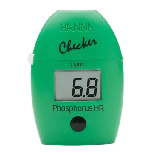 Hanna Phosphorus High Range Checker HC pocket colorimeter reading 6.8 ppm