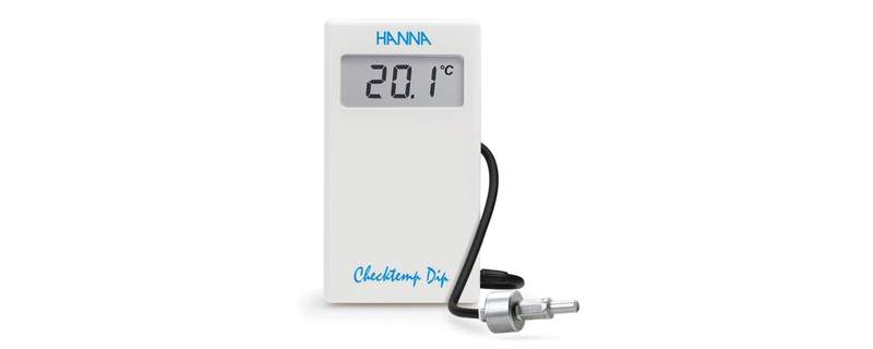 Hanna Checktemp Dip digital thermometer with stainless probe